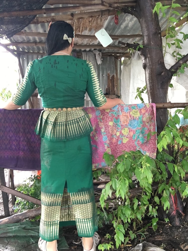 Thai dress green EP.1 #106848158