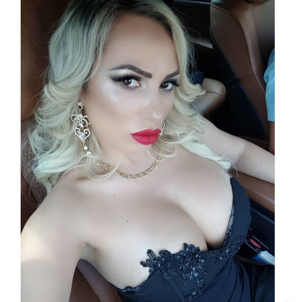 Serbian hot slut blonde girl big tits Sandra Kacanski #80623133