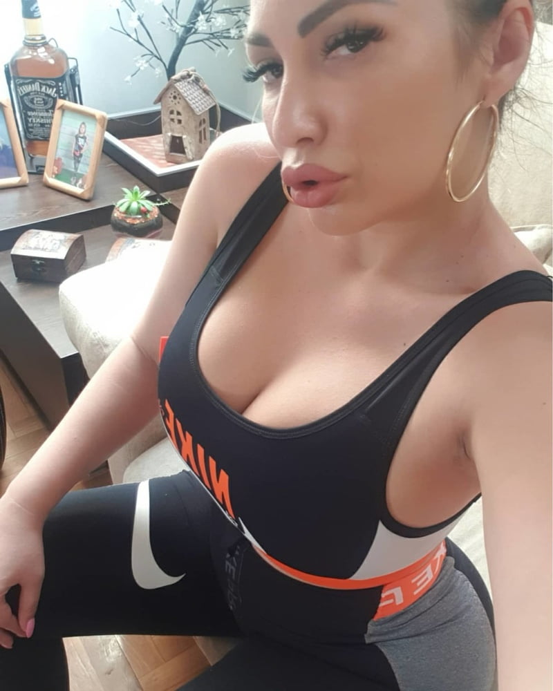 Serbian hot slut blonde girl big tits Sandra Kacanski #80623155