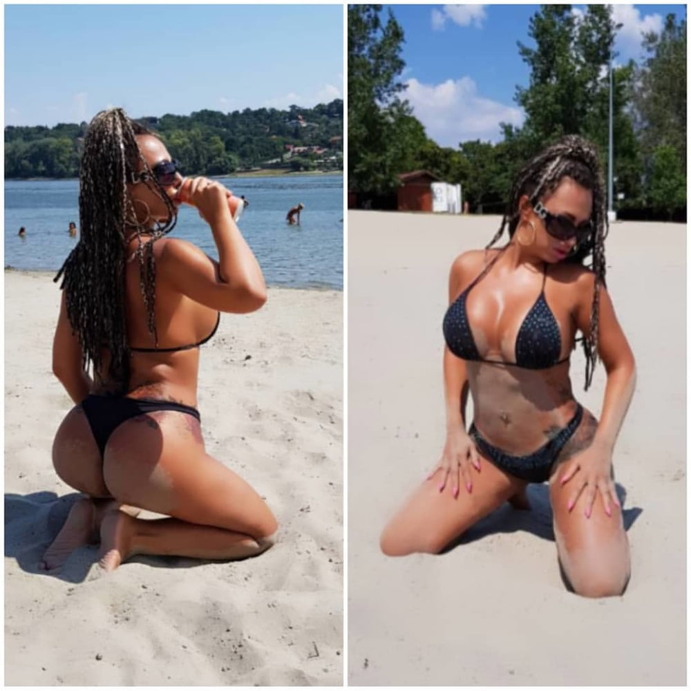 Serbian hot slut blonde girl big tits Sandra Kacanski #80623204
