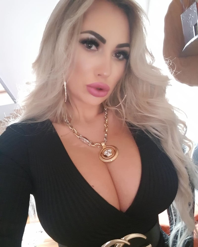 Serbian hot slut blonde girl big tits Sandra Kacanski #80623337