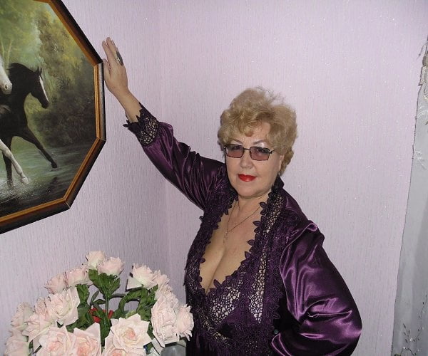 Beautiful blonde non-nude russian granny
 #91419984