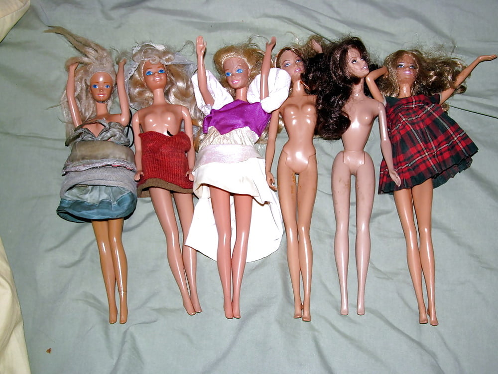 My little collection of Barbies #106942262