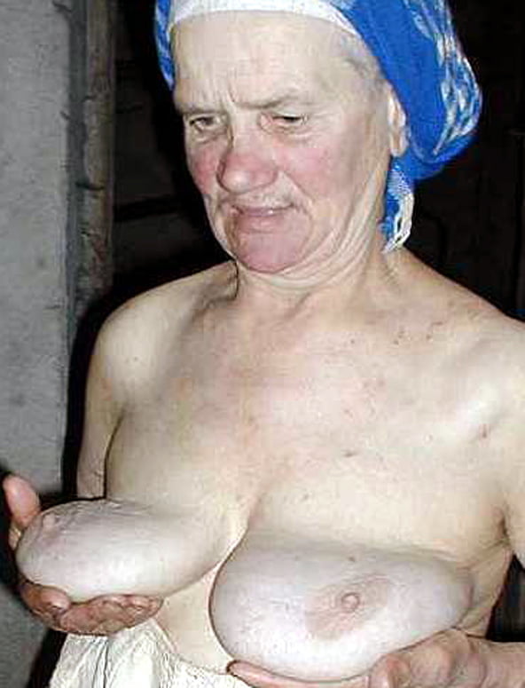 Old granny big boobs #103513887