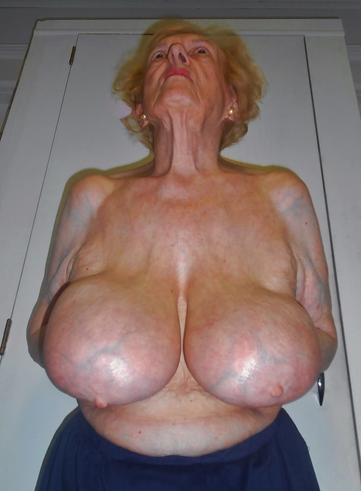 Old granny big boobs #103513934