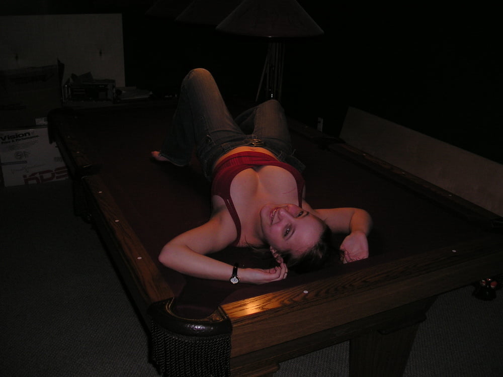 Big tits on pool table #103611665