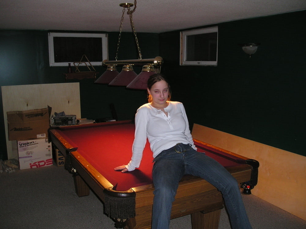 Big tits on pool table #103611668