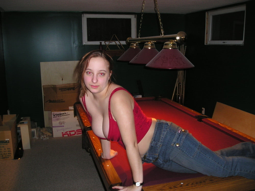 Big tits on pool table #103611677