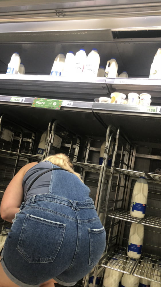 Pawg ass blonde voyeur shopping slut #87369789