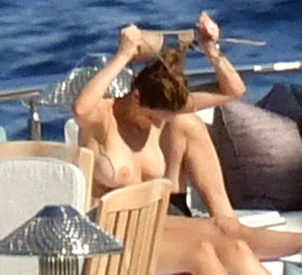 Katharine McPhee topless Capri jul 2019 #94453753