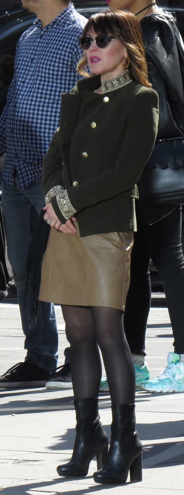 Street Pantyhose - Clueless Euro Bitches on the Streets #97943947