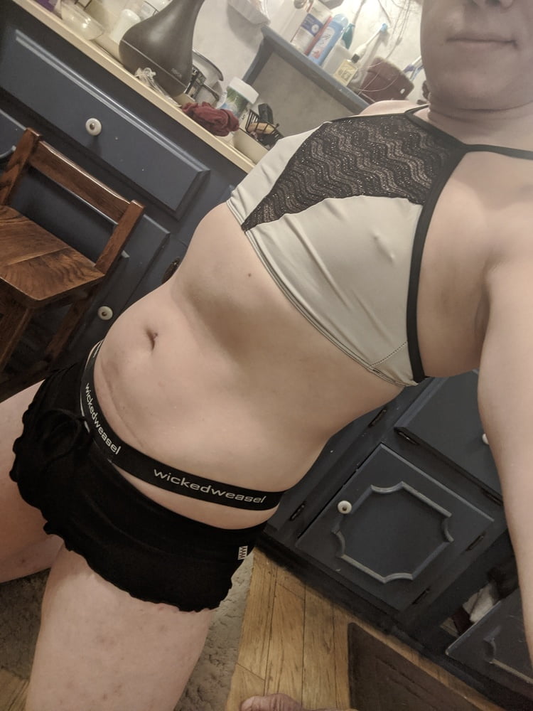 Sheer Bikini Top and Booty Shorts #106972210