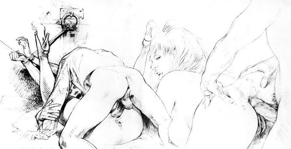 fresh hot assorted erotic drawings #97104253