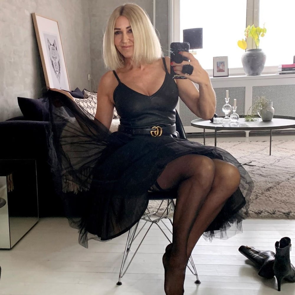 Hot mature Danish mom in hot dress #100900676