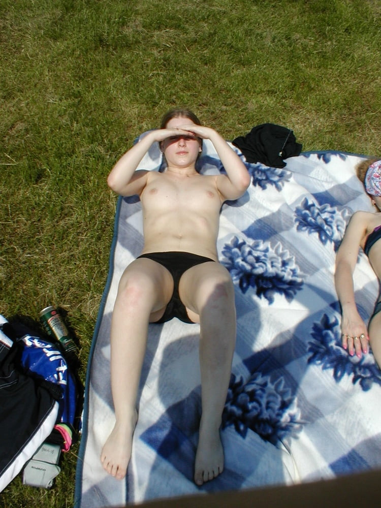 Slut teen - topless sunbathing
 #81770954