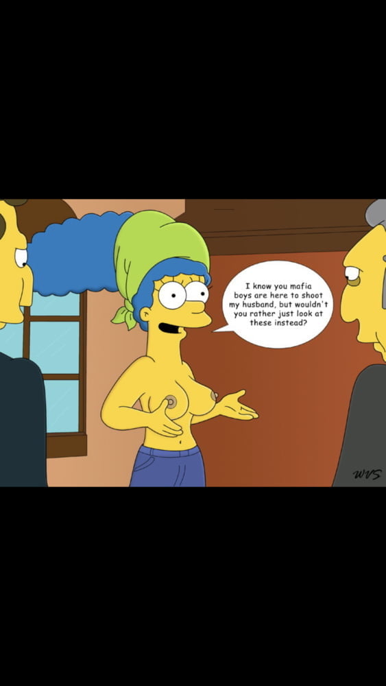 Marge  Simpson cartoon  crush #81363499