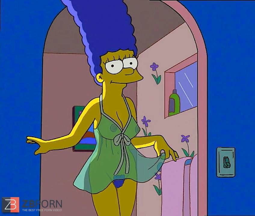 Marge  Simpson cartoon  crush #81363505