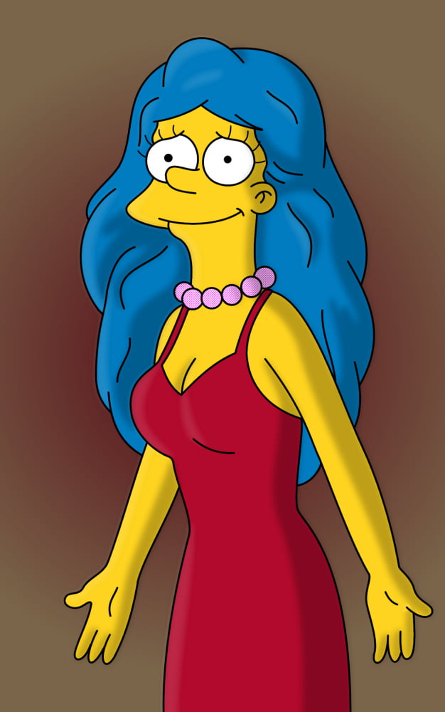 Marge  Simpson cartoon  crush #81363517