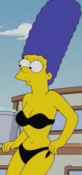 Marge Simpson Cartoon Schwärmerei
 #81363524