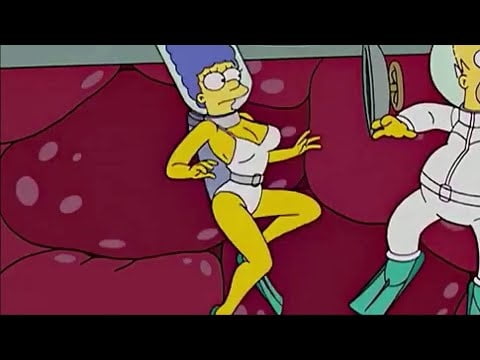 Marge  Simpson cartoon  crush #81363527