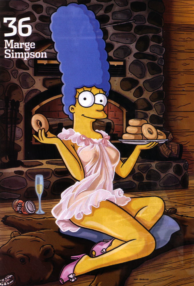 Marge  Simpson cartoon  crush #81363540