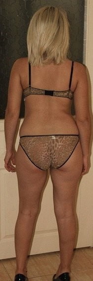 matures in bra and panty front and back 3 #89631844