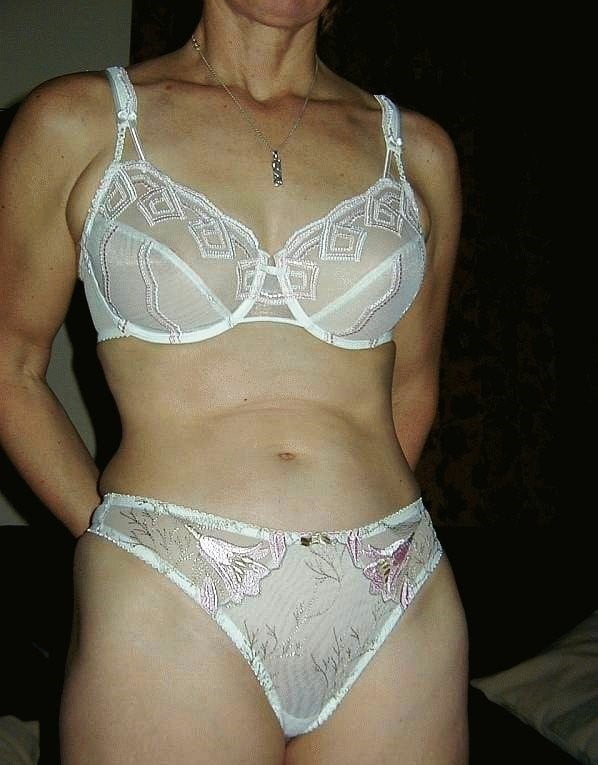 matures in bra and panty front and back 3 #89631911