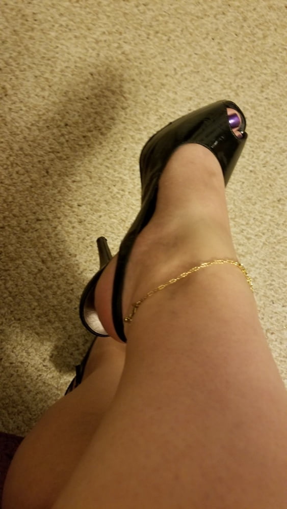 Playing in my shoe closet pretty feet heels flats milf  wife #107233313