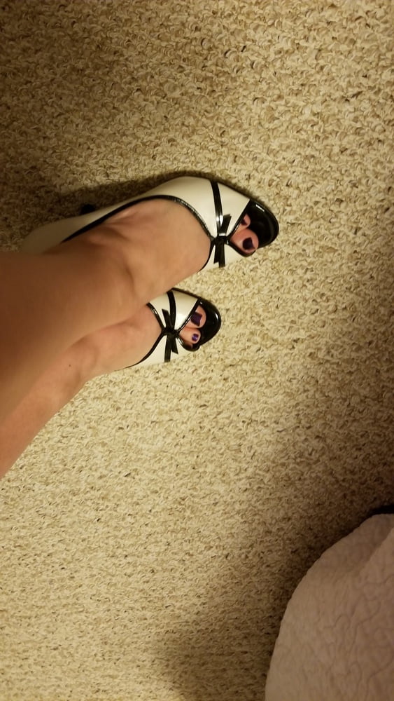 Playing in my shoe closet pretty feet heels flats milf  wife #107233357