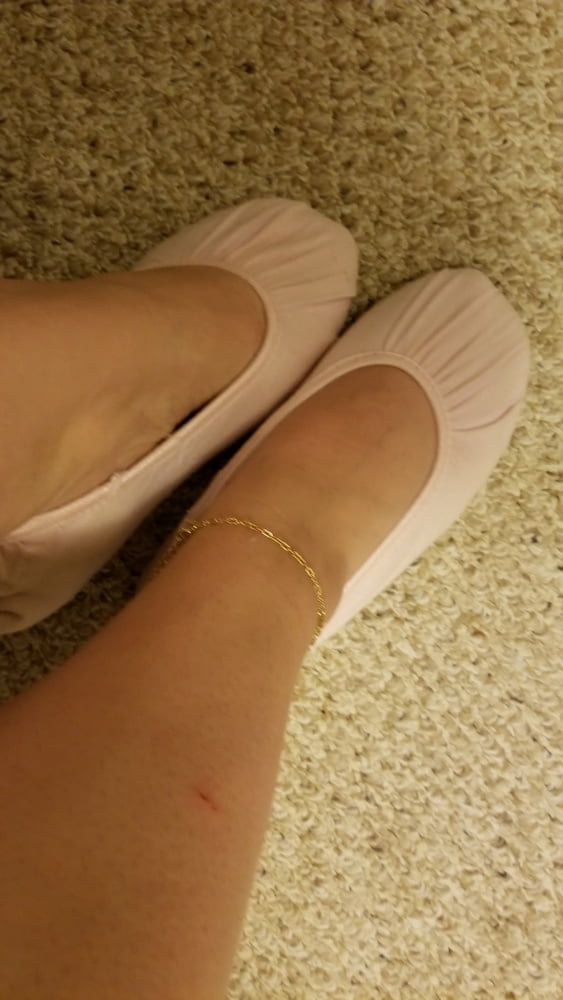 Playing in my shoe closet pretty feet heels flats milf  wife #107233433