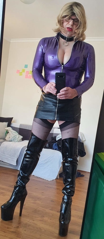 Rachel Rocks Purple Latex #107024990