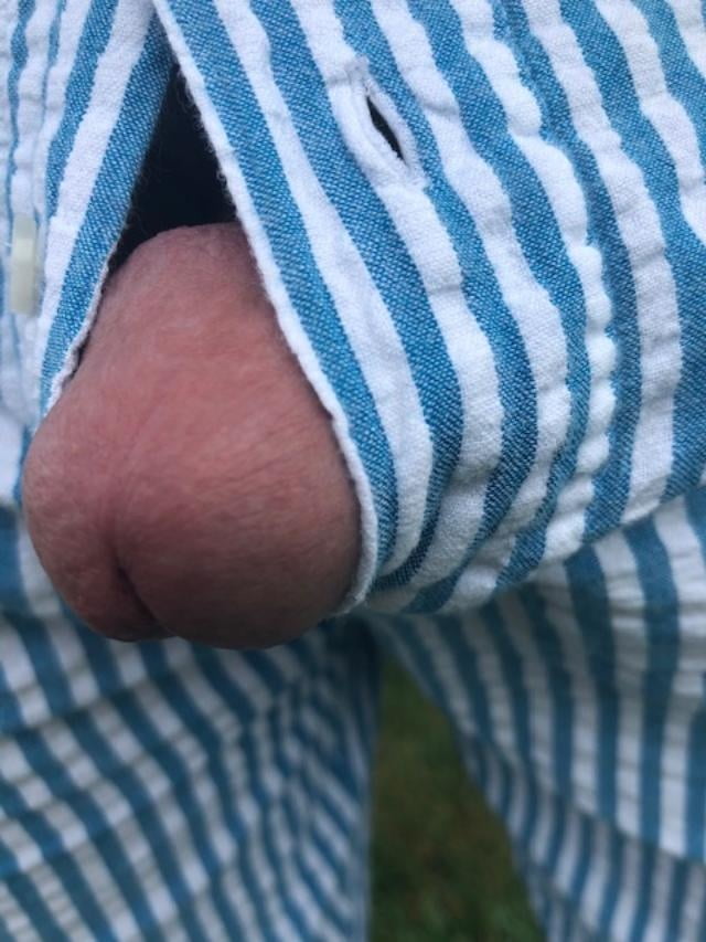 My small cock outdoors #92354899