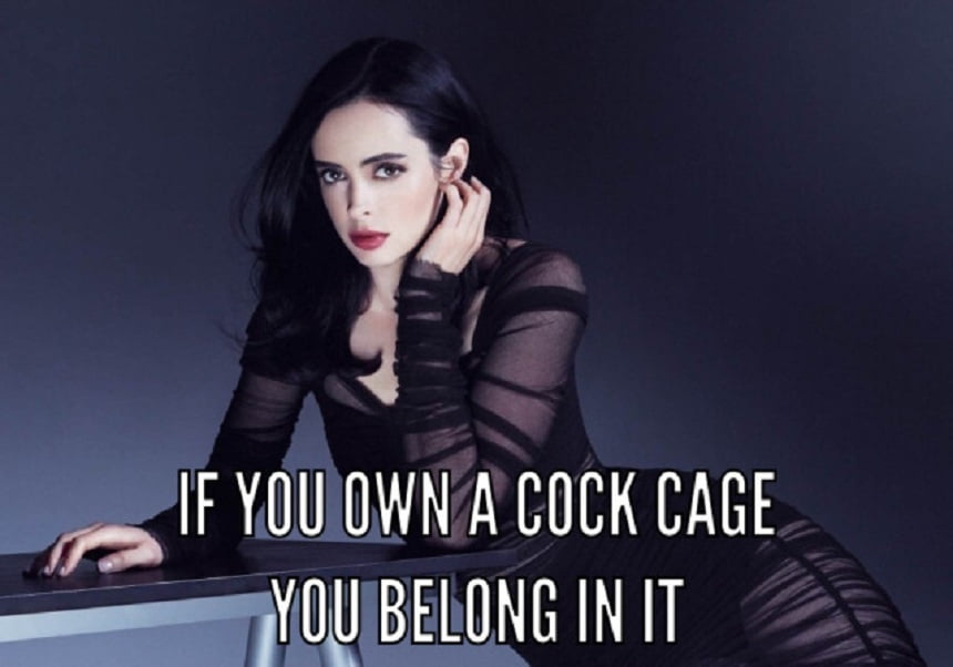Celeb Femdom Captions 9 CBT, humiliation(taken from tumblr) #103511606