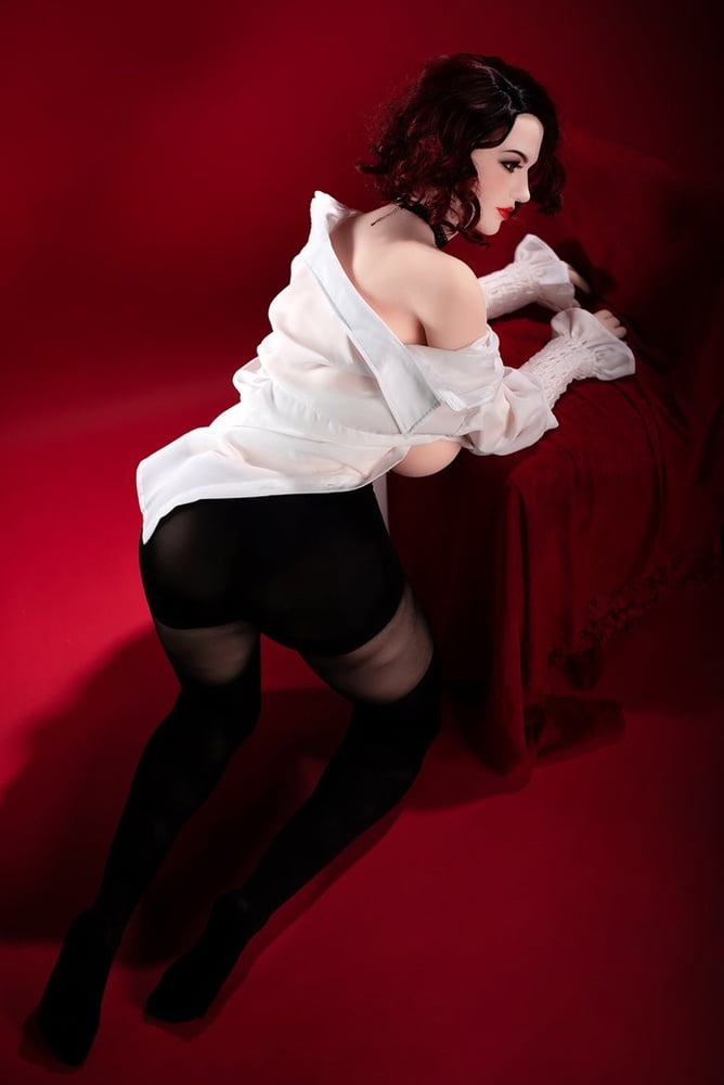 Sexy secretary dolls with stockings #91806419