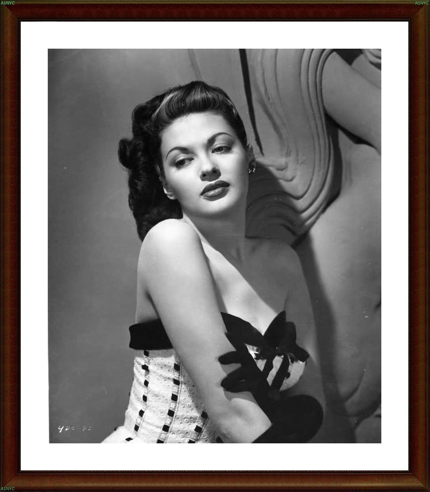 A1NYC Betty Page or Yvonne De Carlo Who is Who #92080393