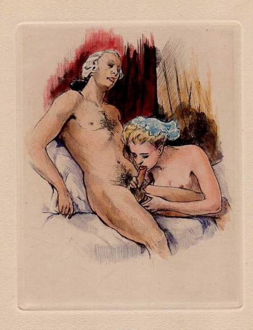 Erotische Zeichnungen des 19. Jahrhunderts
 #80172144