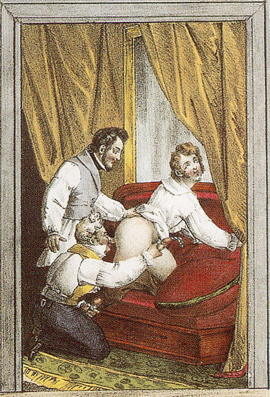 Erotische Zeichnungen des 19. Jahrhunderts
 #80172153