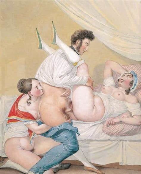 Erotic drawings of 19th century #80172177