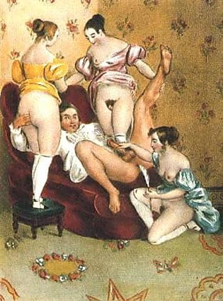 Erotic drawings of 19th century #80172194