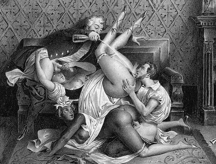 Erotic drawings of 19th century #80172203