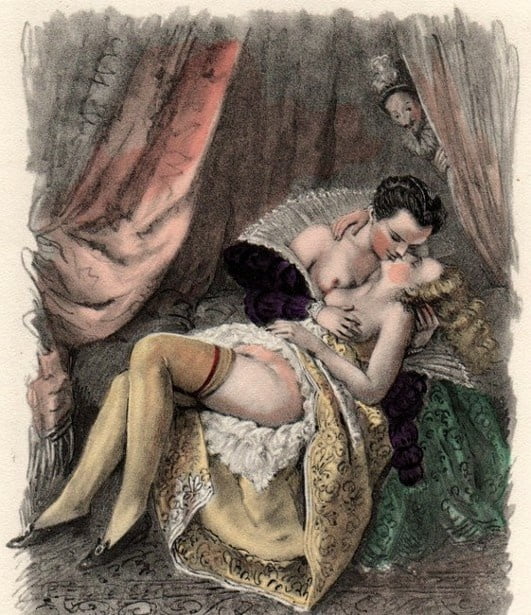 Erotische Zeichnungen des 19. Jahrhunderts
 #80172209