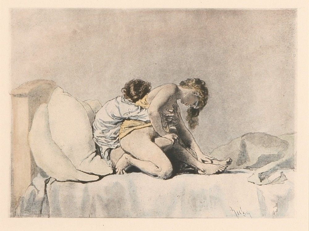 Erotic drawings of 19th century #80172233