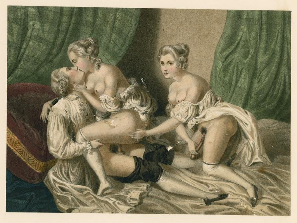 Dibujos eróticos del siglo XIX
 #80172245