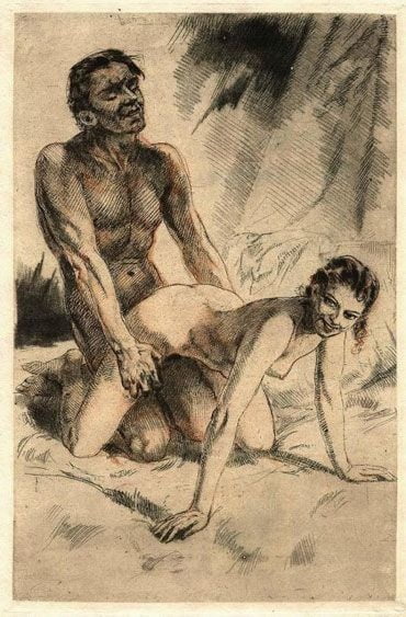 Erotic drawings of 19th century #80172281