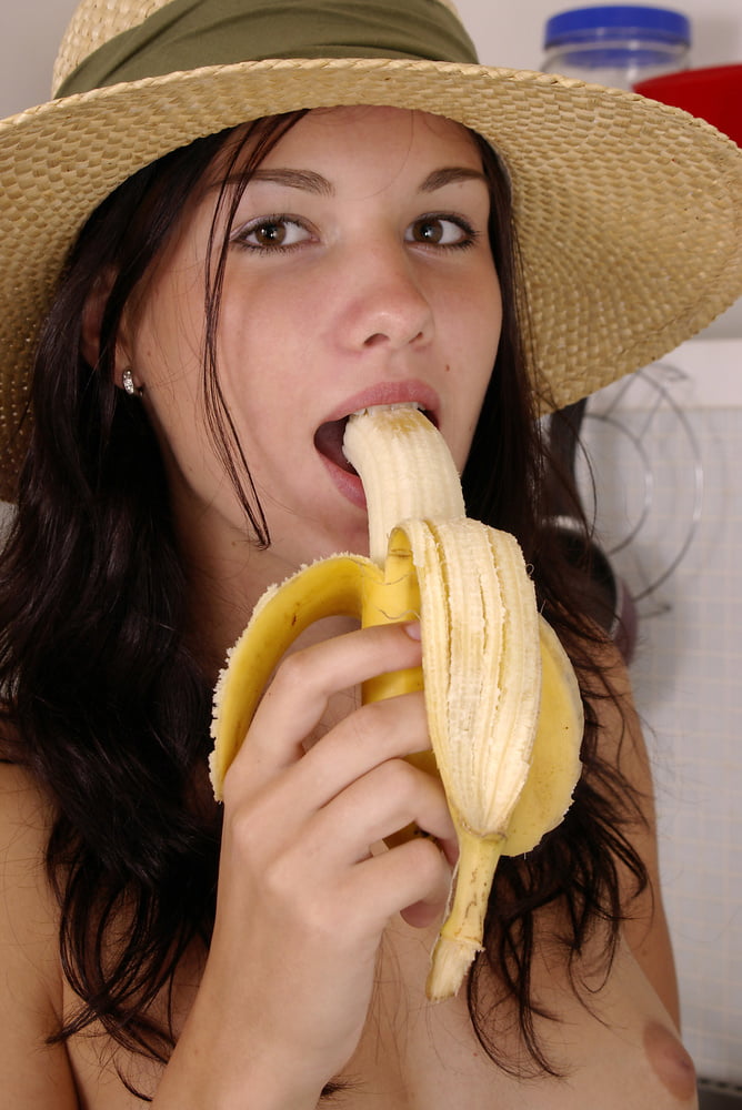 Sexy Monika loves her fruit #103834702