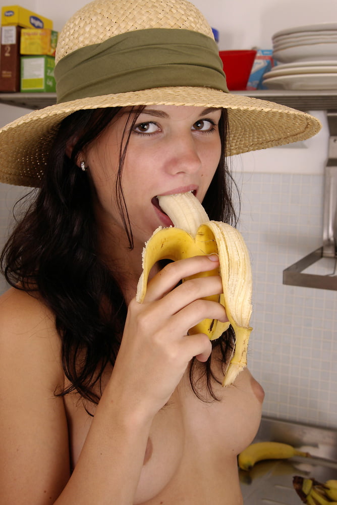 Sexy Monika loves her fruit #103834708