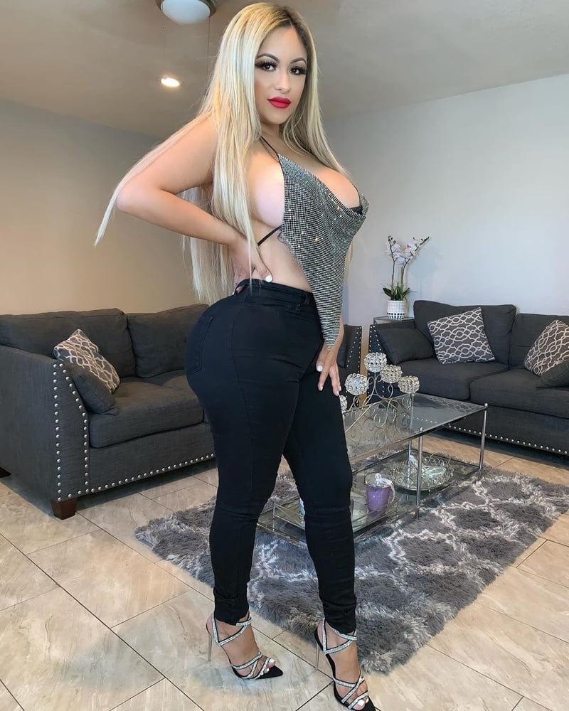 Sexy Blonde Bimbo Big Ass Big Tits #101164783