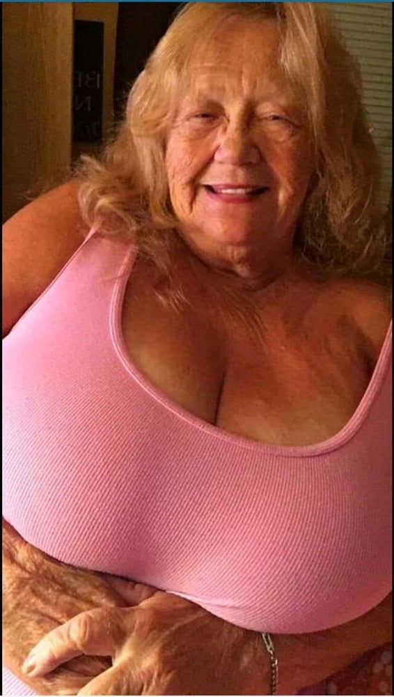 Clothed Granny - Big Boobs 10 #100347229