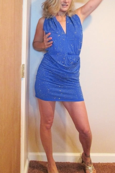 Vestidos azules sexy
 #102901654