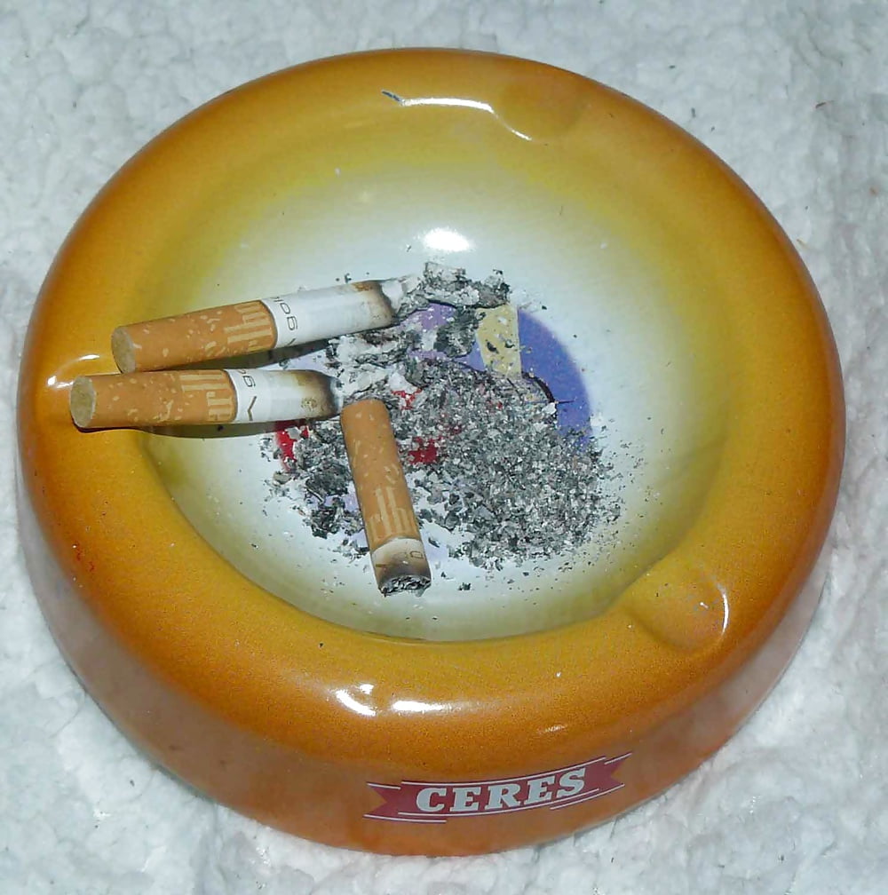 Ashtray with cum for Mistress Celine #107328189